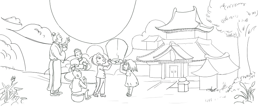 中秋手繪 | 有你月更圓 在電子商務(wù)平臺(tái)綻放獨(dú)特溫情